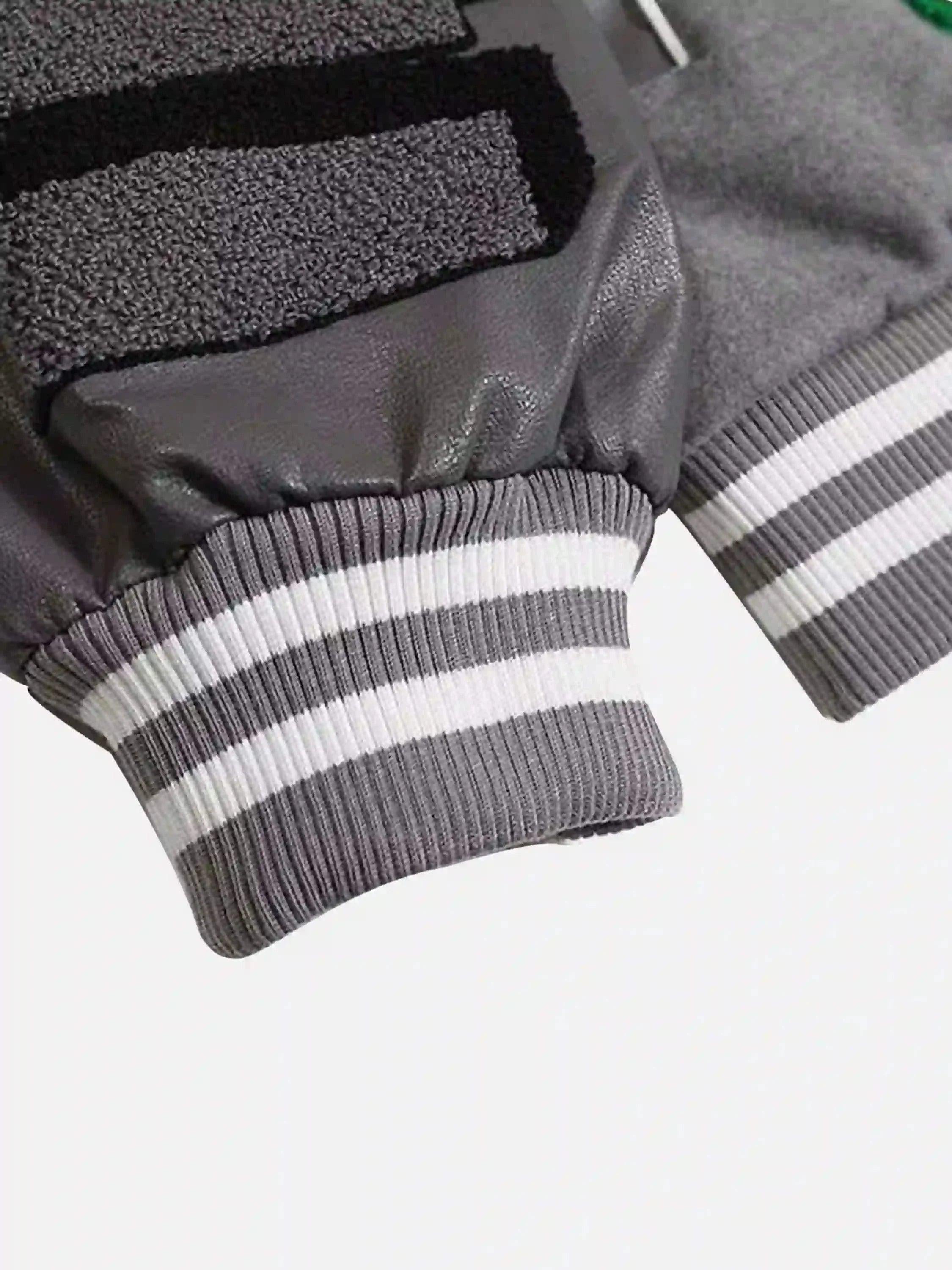 American Retro Woolen Baseball Jacket
