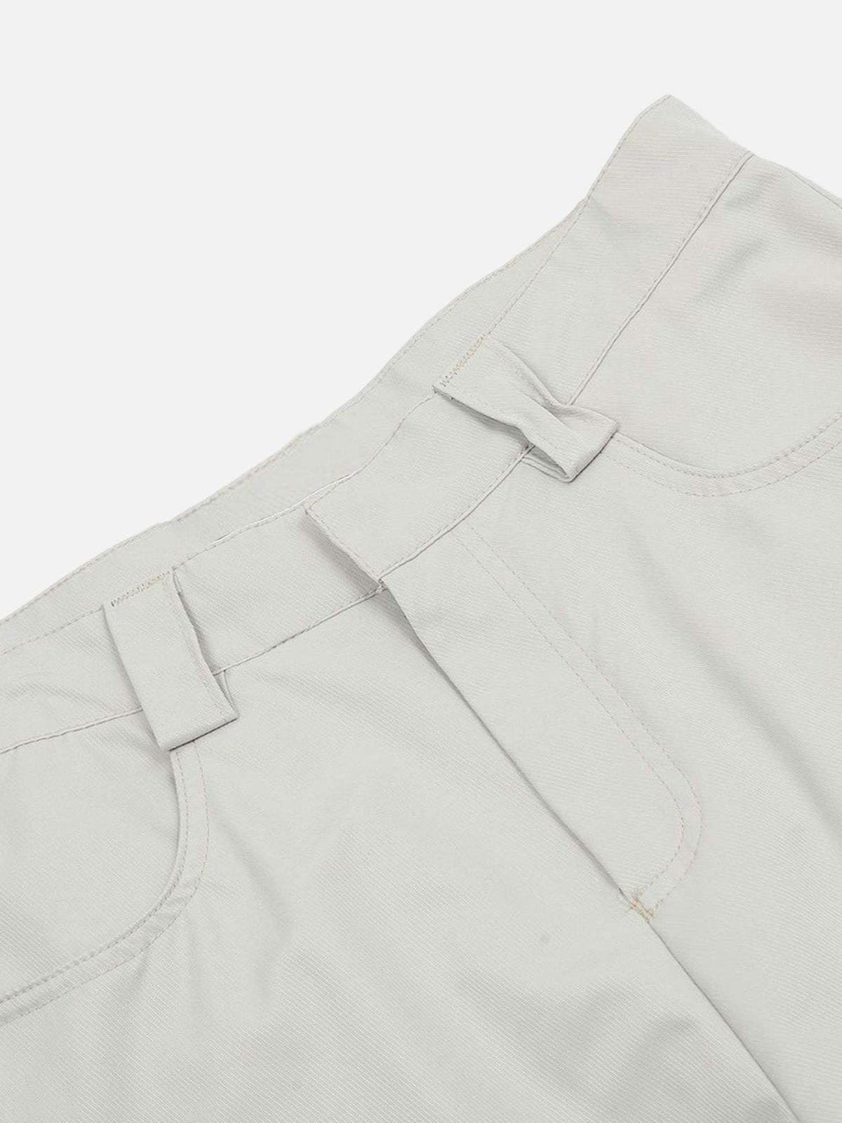 American Simple Pocket Casual Overalls