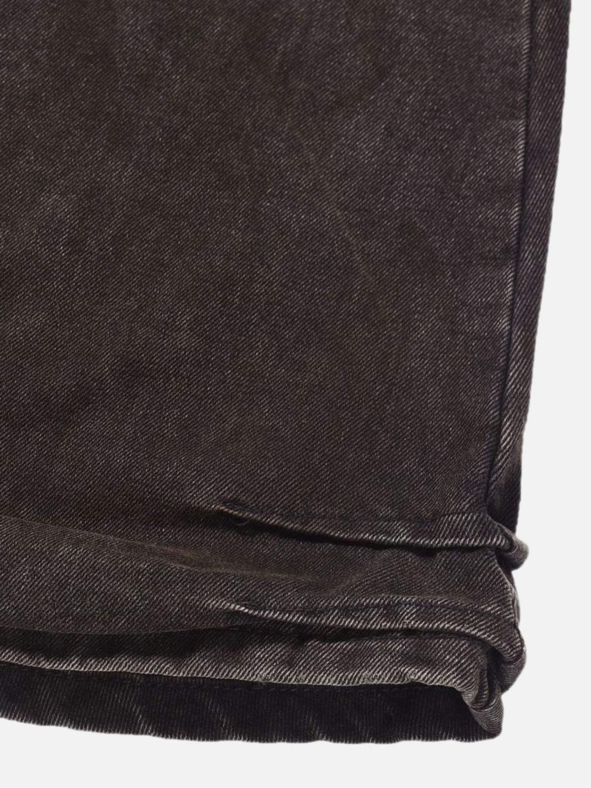 American Street Fashion Heavy Industry Washed Jeans