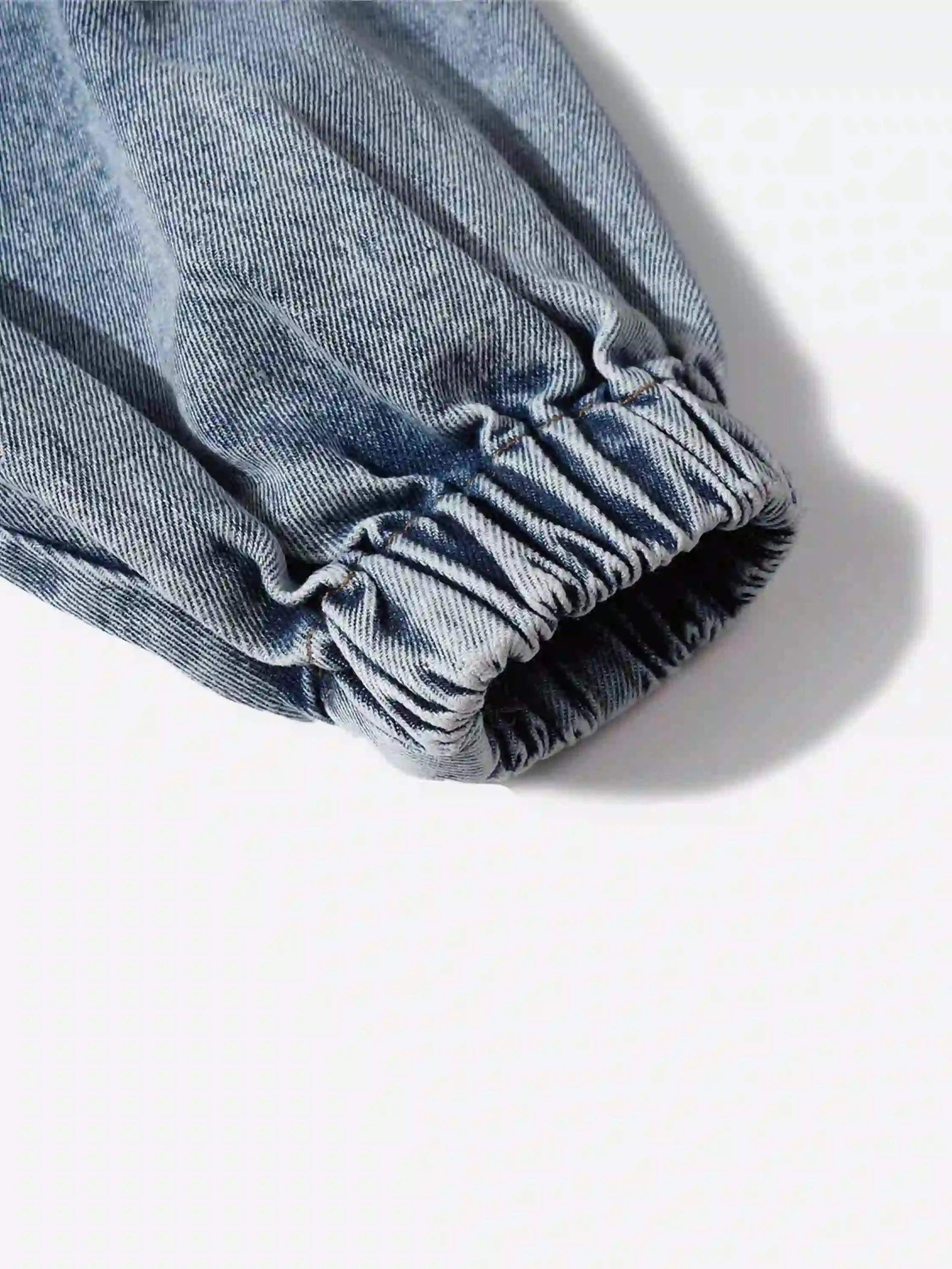 American Street Gradient Denim Hoodie