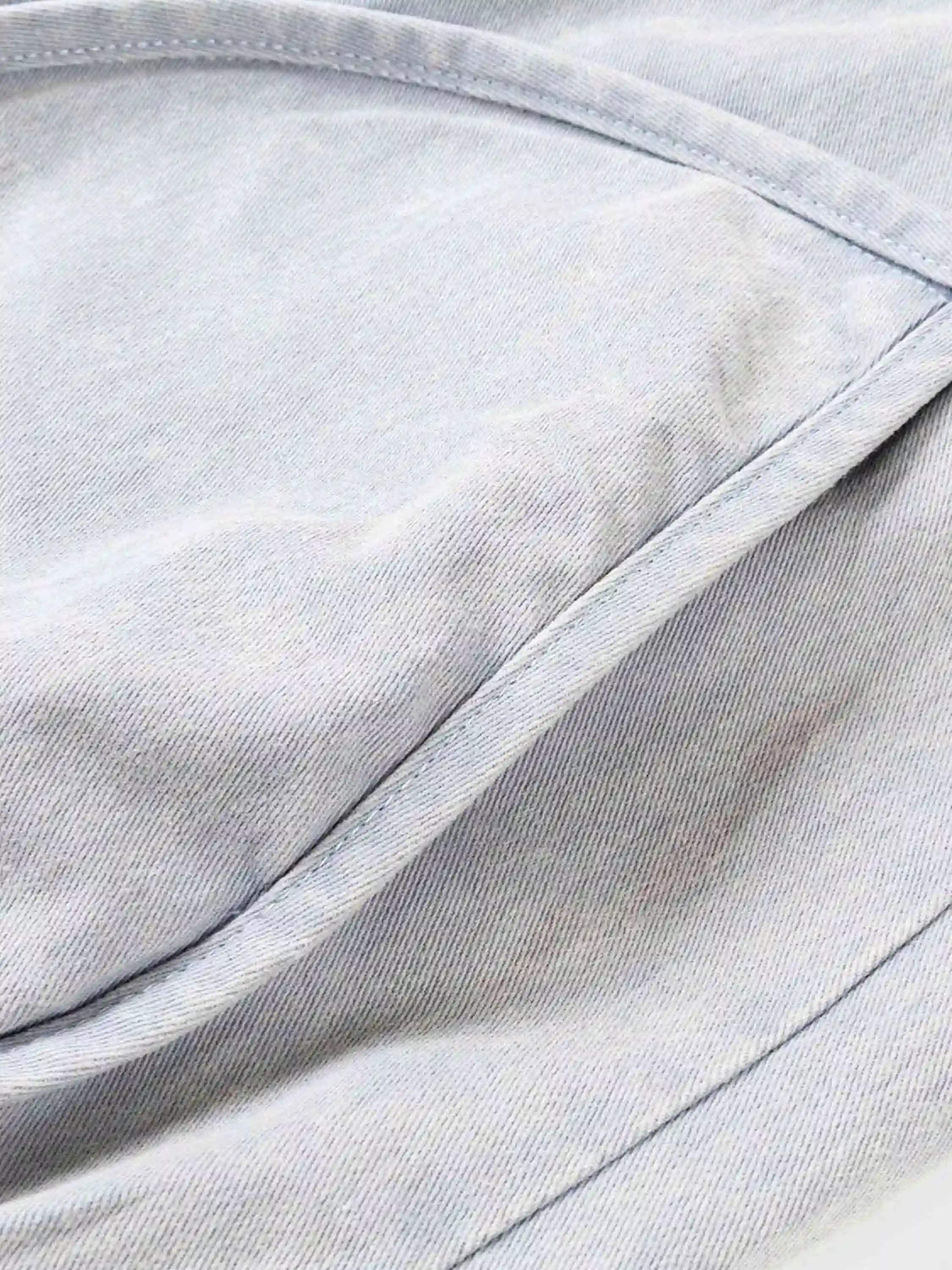 American Street Style Washed Faded Short Jacket