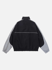 American Style Patchwork Five-Pointed Star Jacket