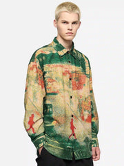 American Thermal Imaging Seersucker Shirt