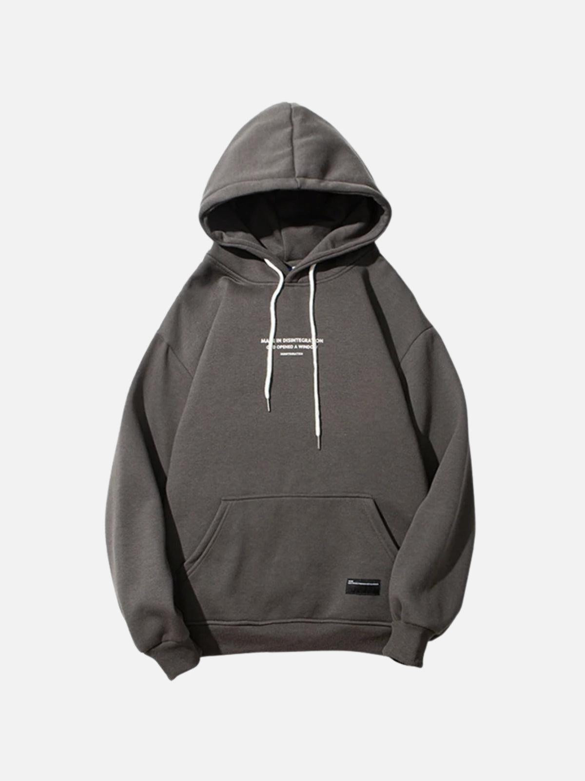 Angel God Print Hoodie