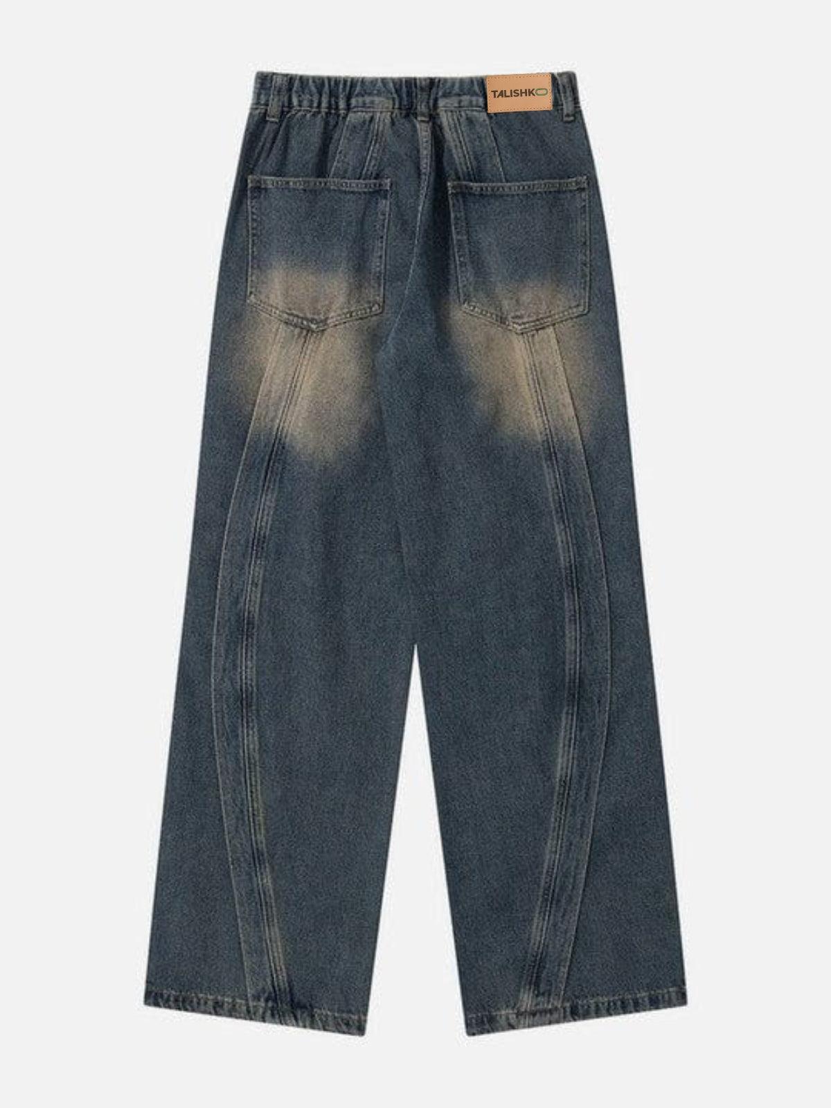 Arc Patchwork Jeans