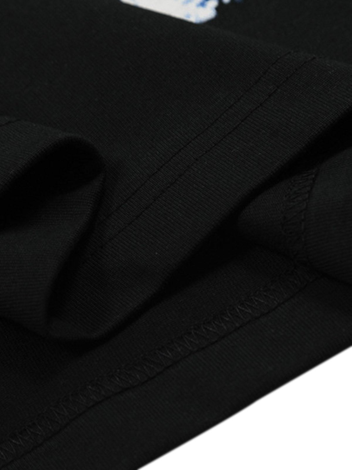 Artwork Graphic Crew Neck T-Shirt
