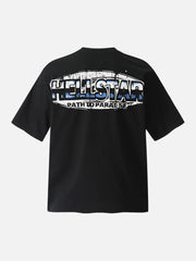 Artwork Graphic Crew Neck T-Shirt