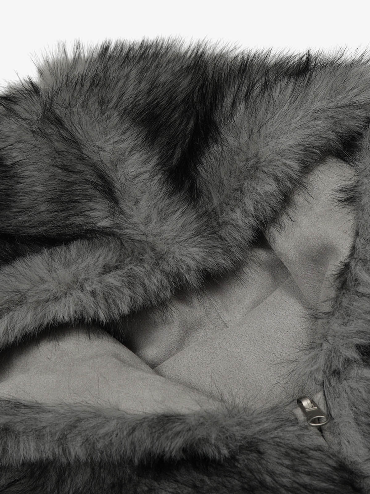 Street Fur Reversible Hooded Jacket