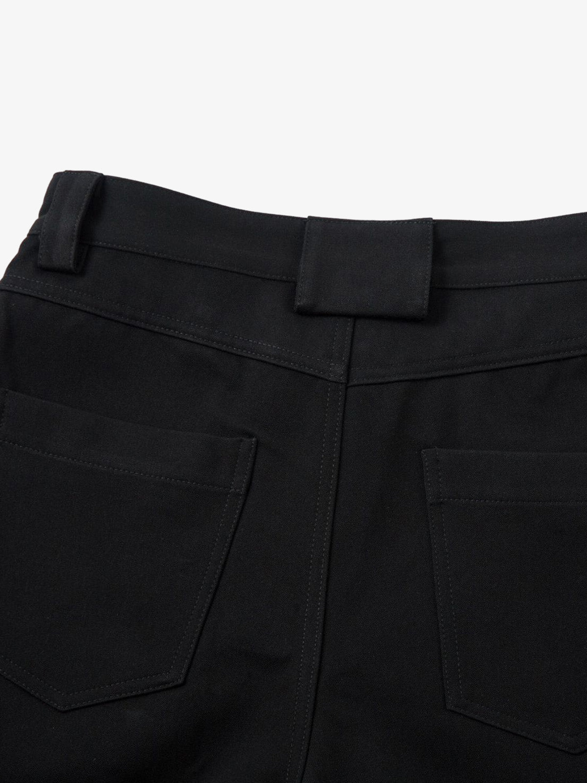 Retro Niche Patchwork Suit Shorts