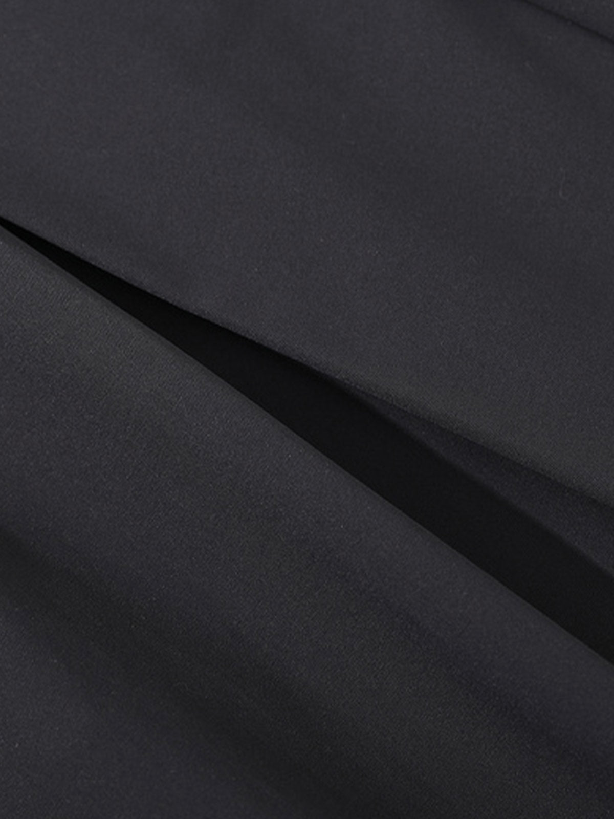Pleated Drape Bootcut Suit Pants