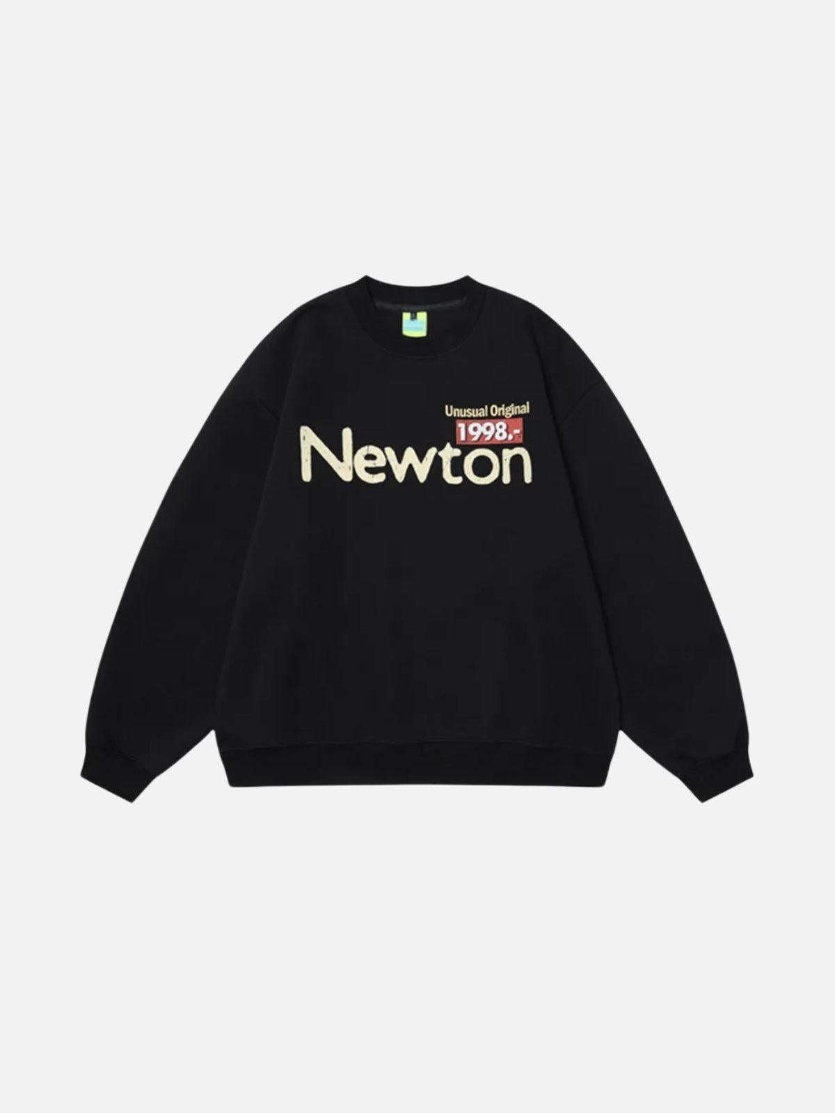 Back Print Crew Sweatshirt
