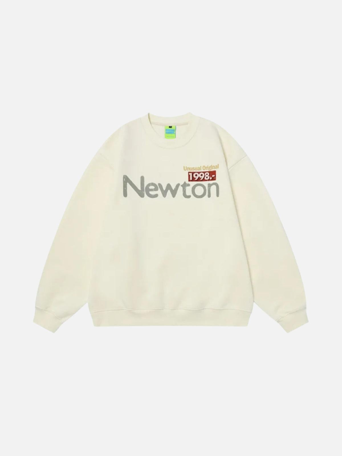 Back Print Crew Sweatshirt