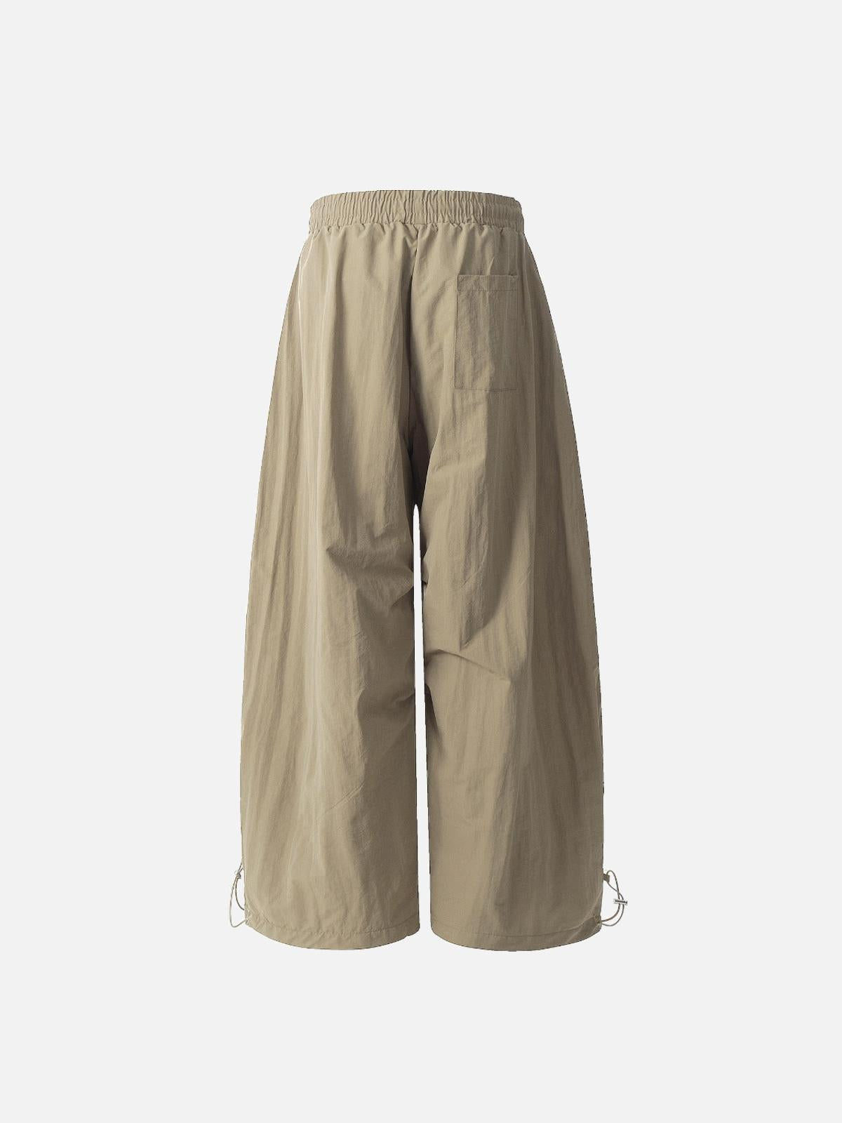 Baggy Pleated Cargo Pants