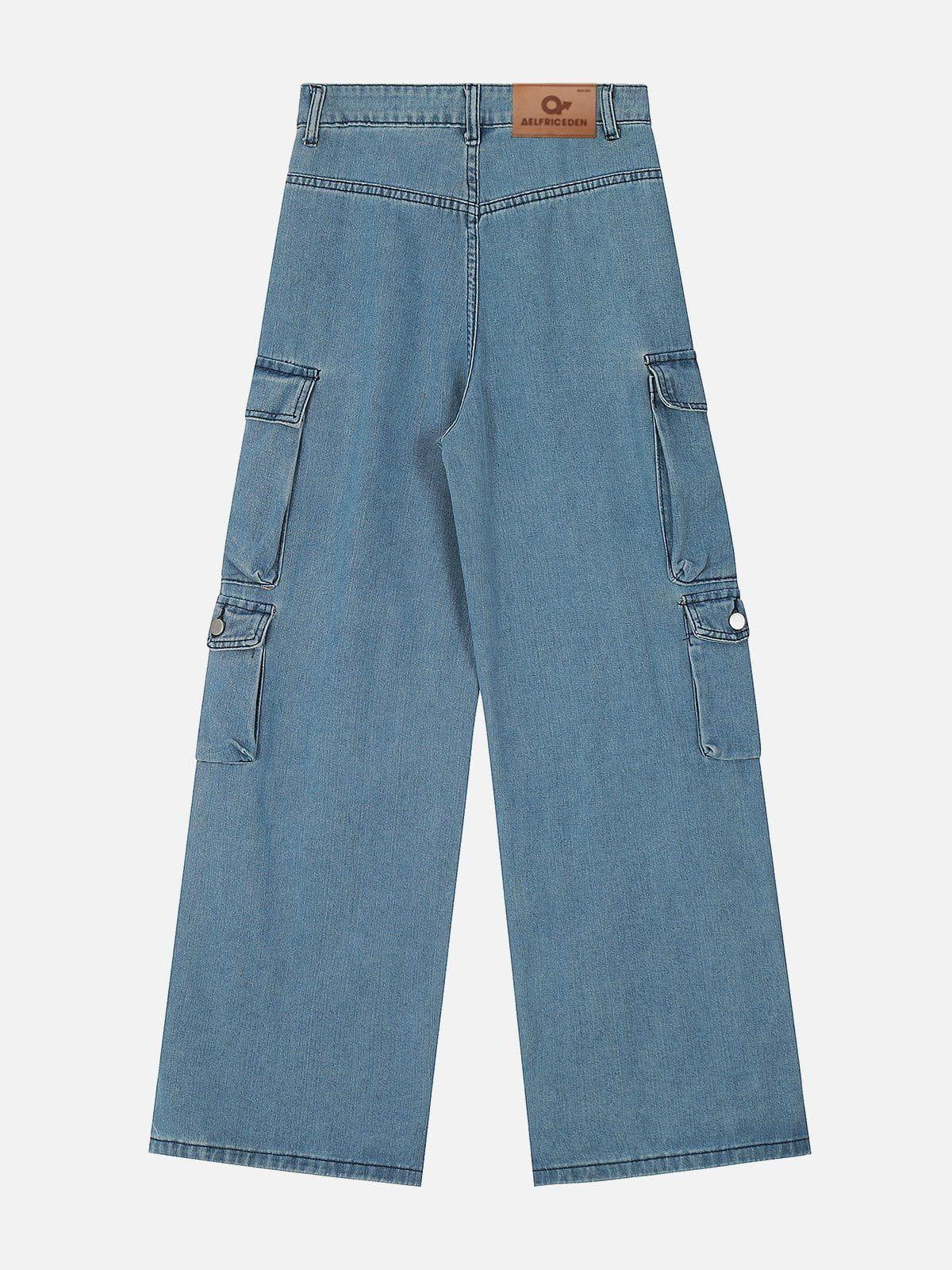 Barbiecore Cargo Jeans