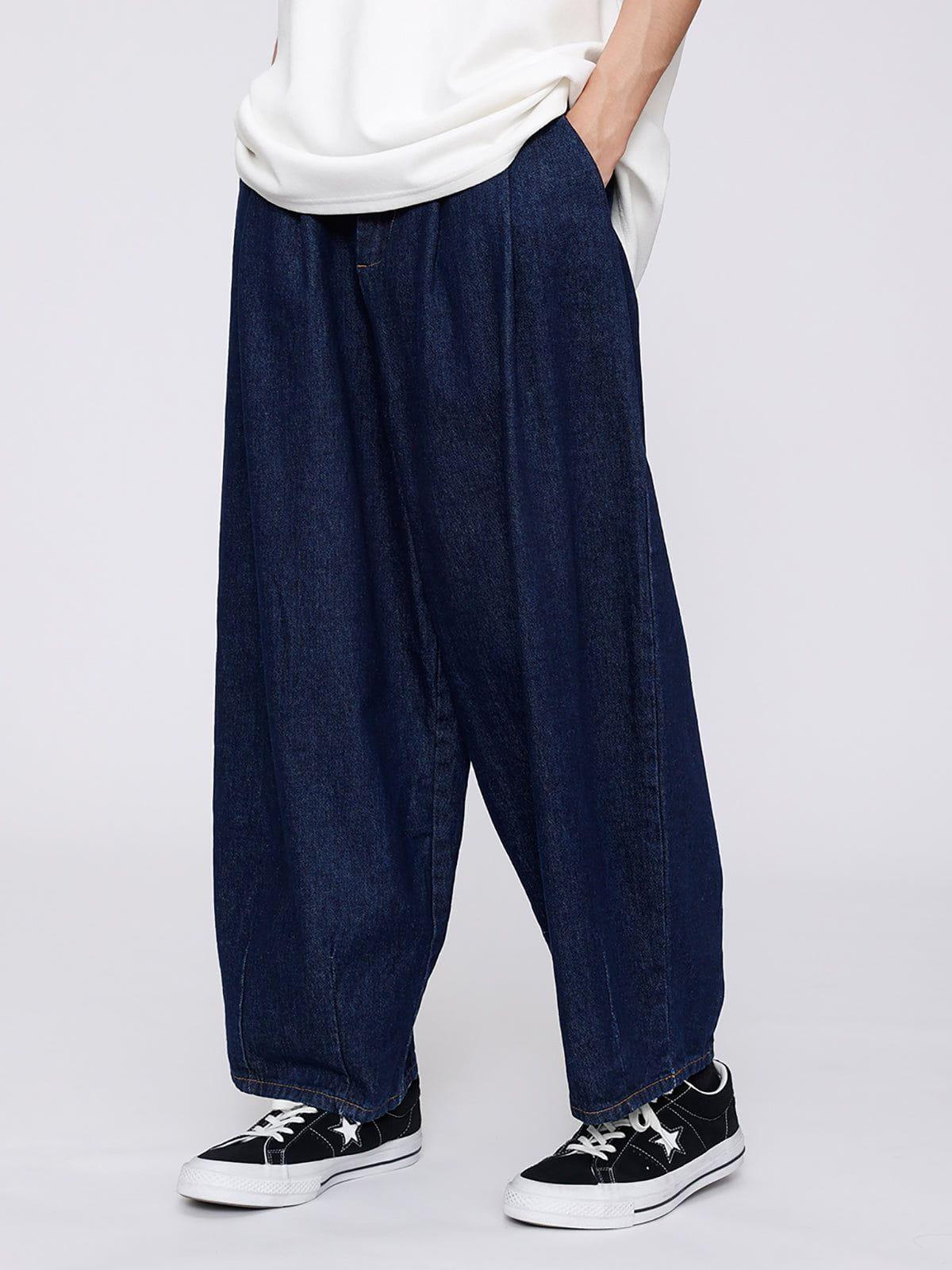 Basic Tapered Baggy Jeans