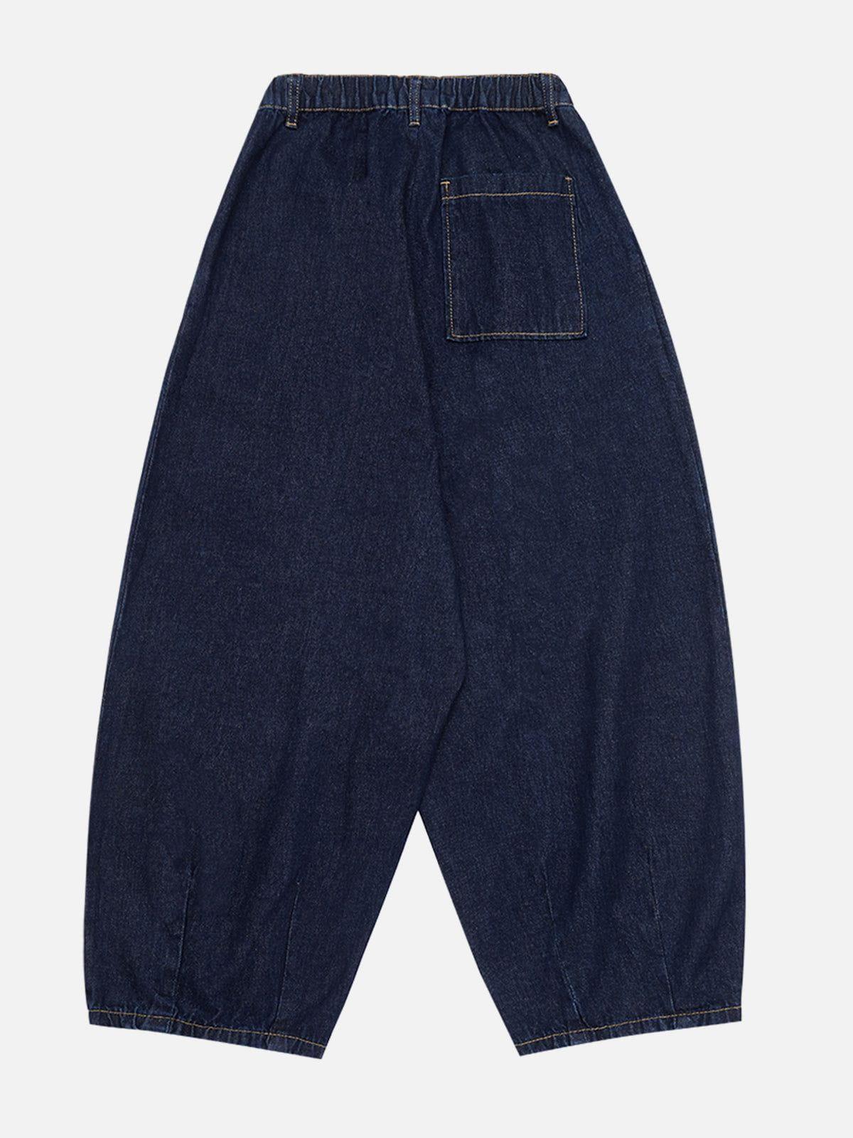 Basic Tapered Baggy Jeans