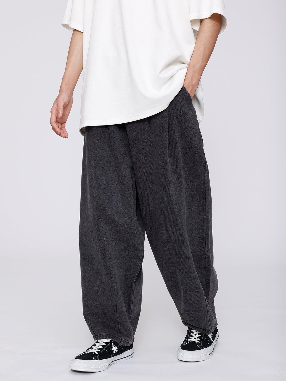 Basic Tapered Baggy Jeans