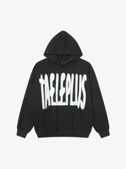 Street Graffiti Letter Print Hoodie