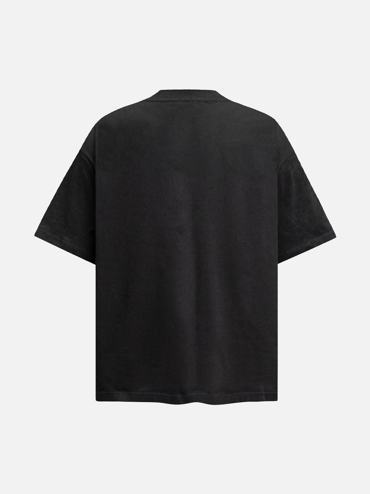 "BEFEARLESS" Print Slogan T-Shirt