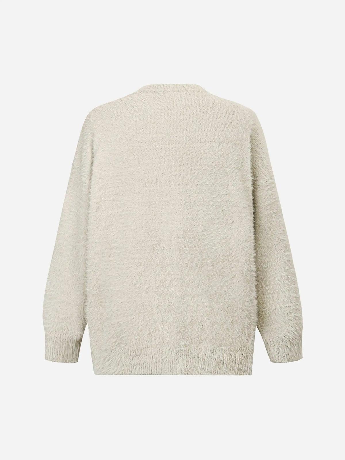Black Eye Pattern Sweater