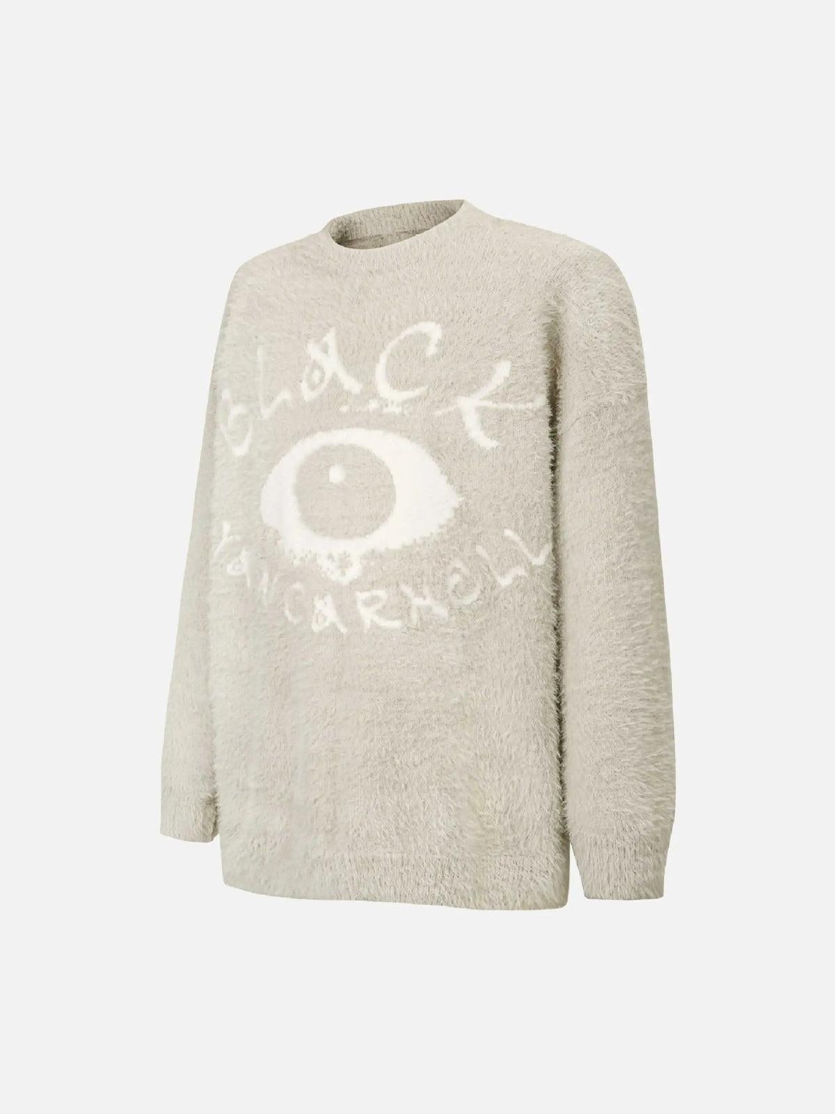 Black Eye Pattern Sweater