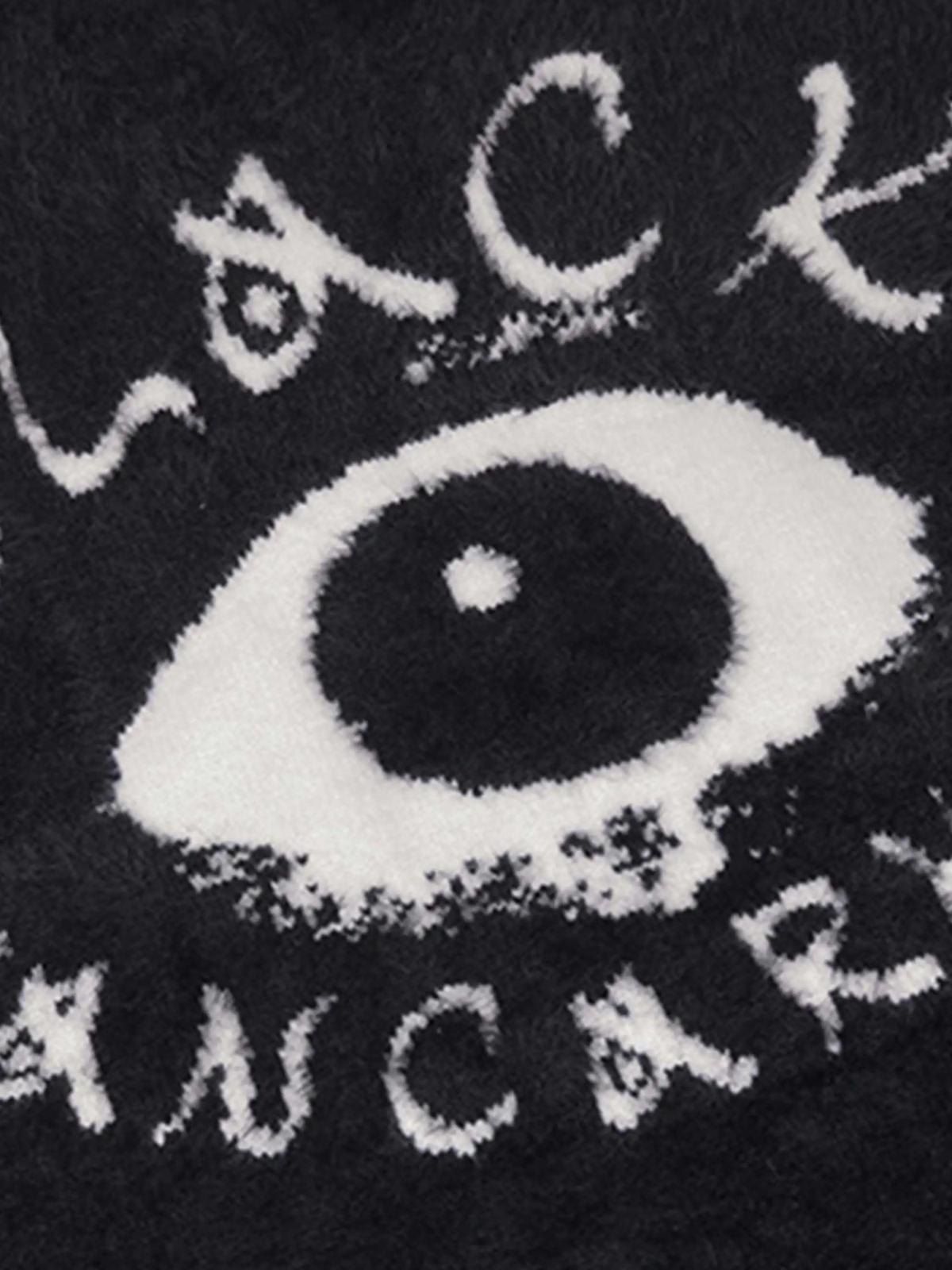 Black Eye Pattern Sweater