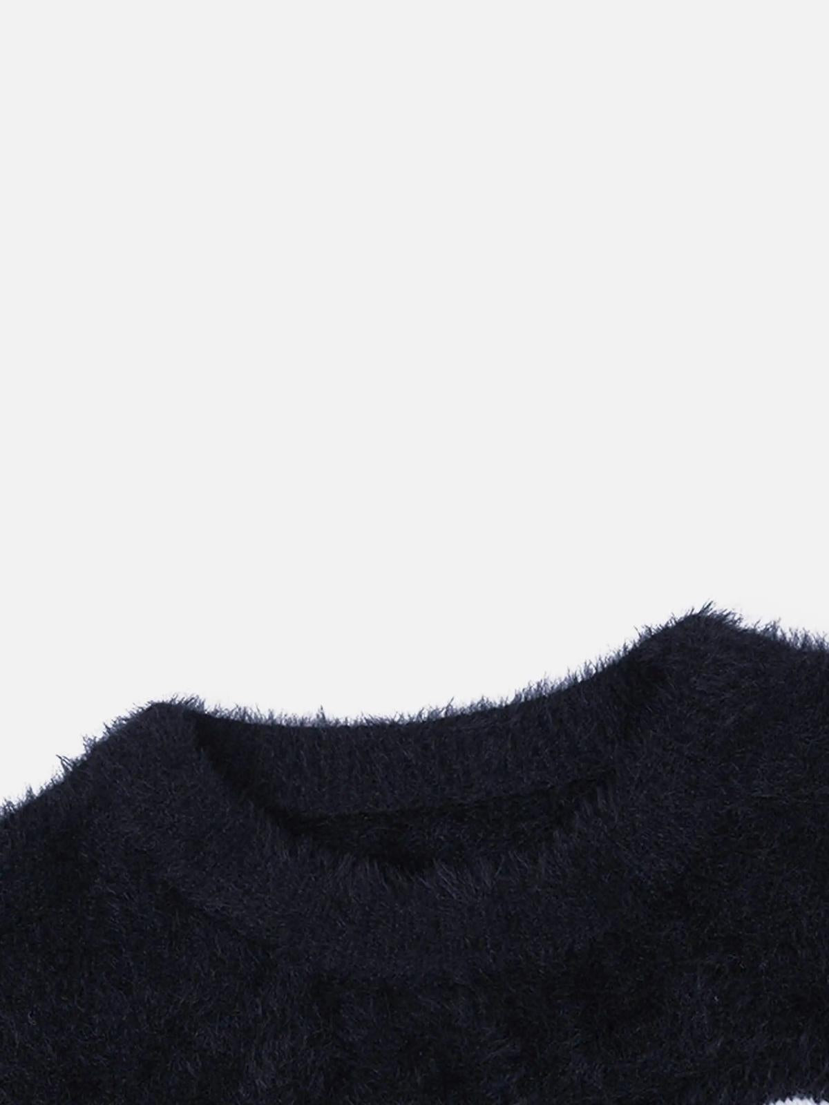 Black Eye Pattern Sweater