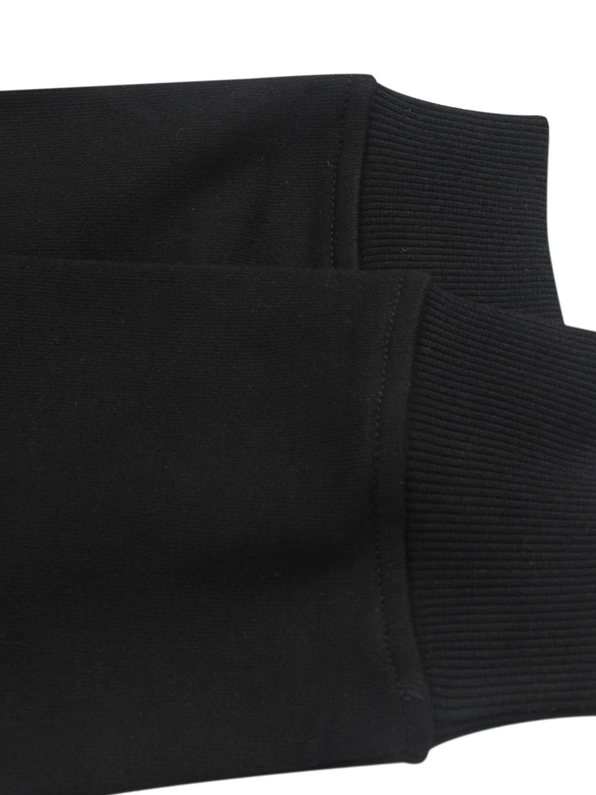 Blurred Silhouette Print Long Sleeve T-Shirt