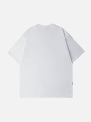 Blurring Tulip Print Tee