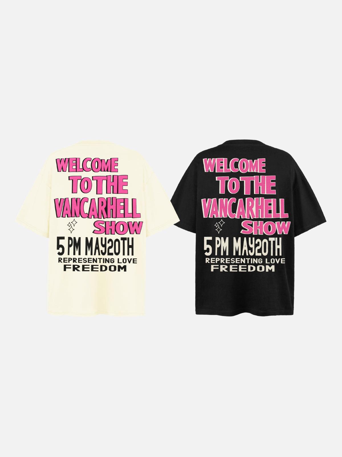 Bold Contrast Love Silhouette Tee
