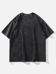 Bone Butterfly Washed Graphic Tee