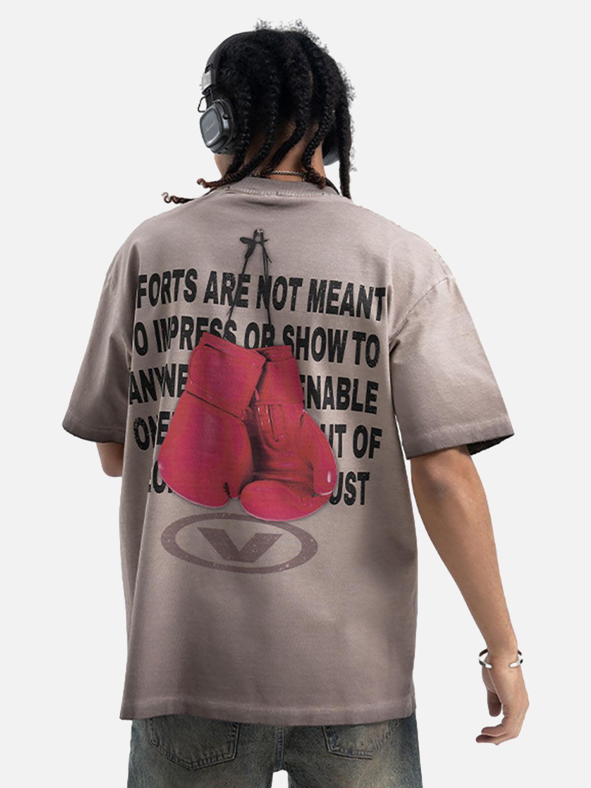 Boxing Boy Graphic T-Shirt
