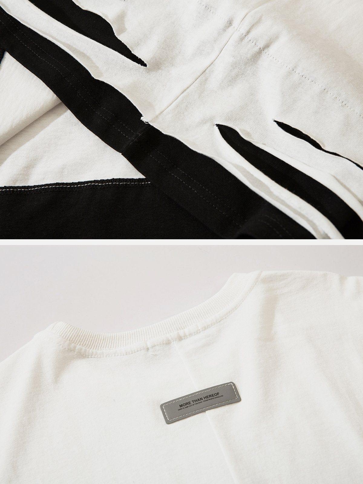 Broken Chain Decoration Tee