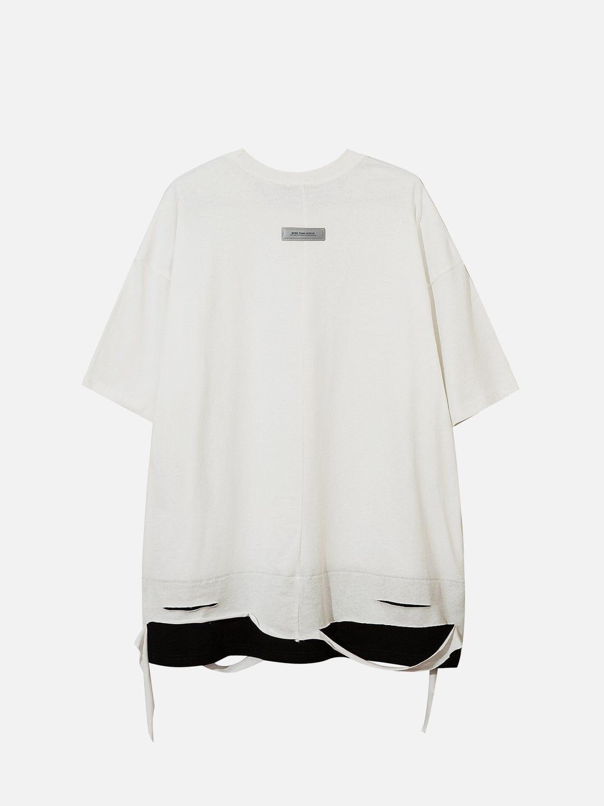 Broken Chain Decoration Tee