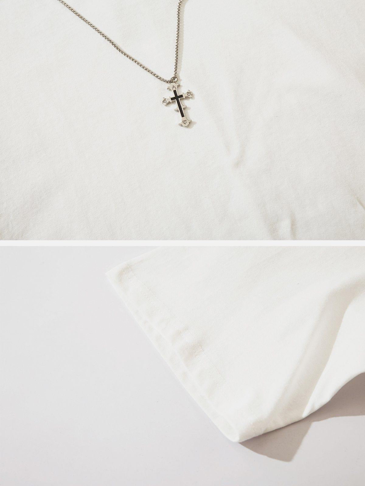 Broken Chain Decoration Tee