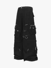 Two-in-One Design Streetwear Tactical Multi-Pocket Cargo Pants