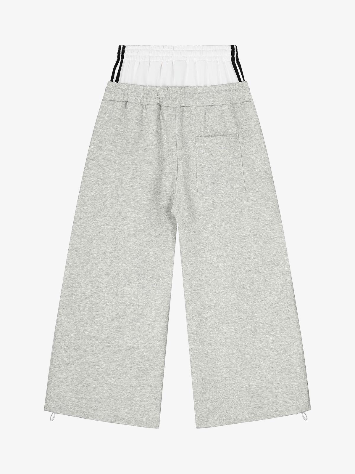 Vintage Paratrooper Layered Look Sweatpants