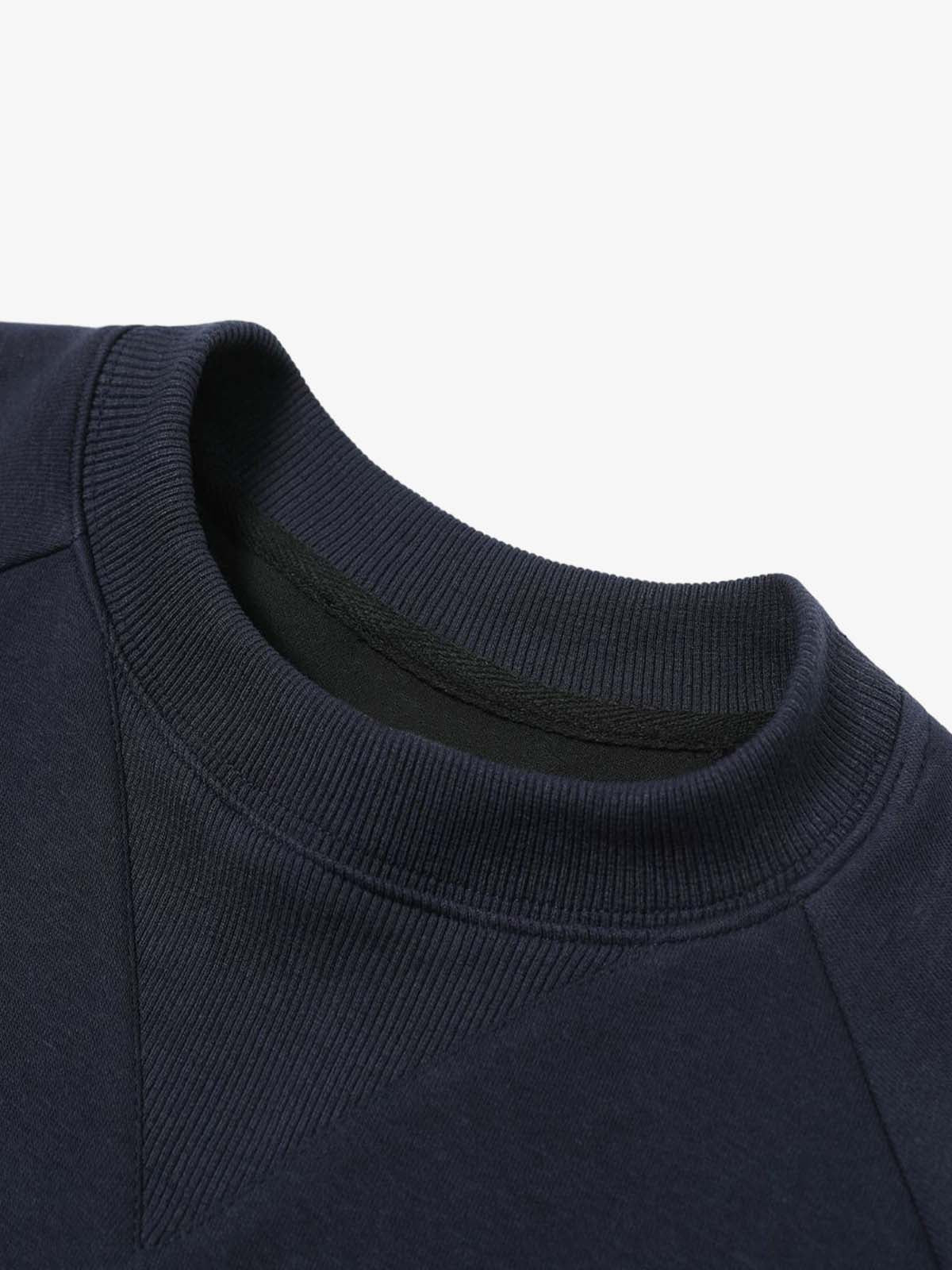 Retro Patch Embroidery Sweatshirt