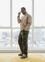 Street Retro Camouflage Military Jacket