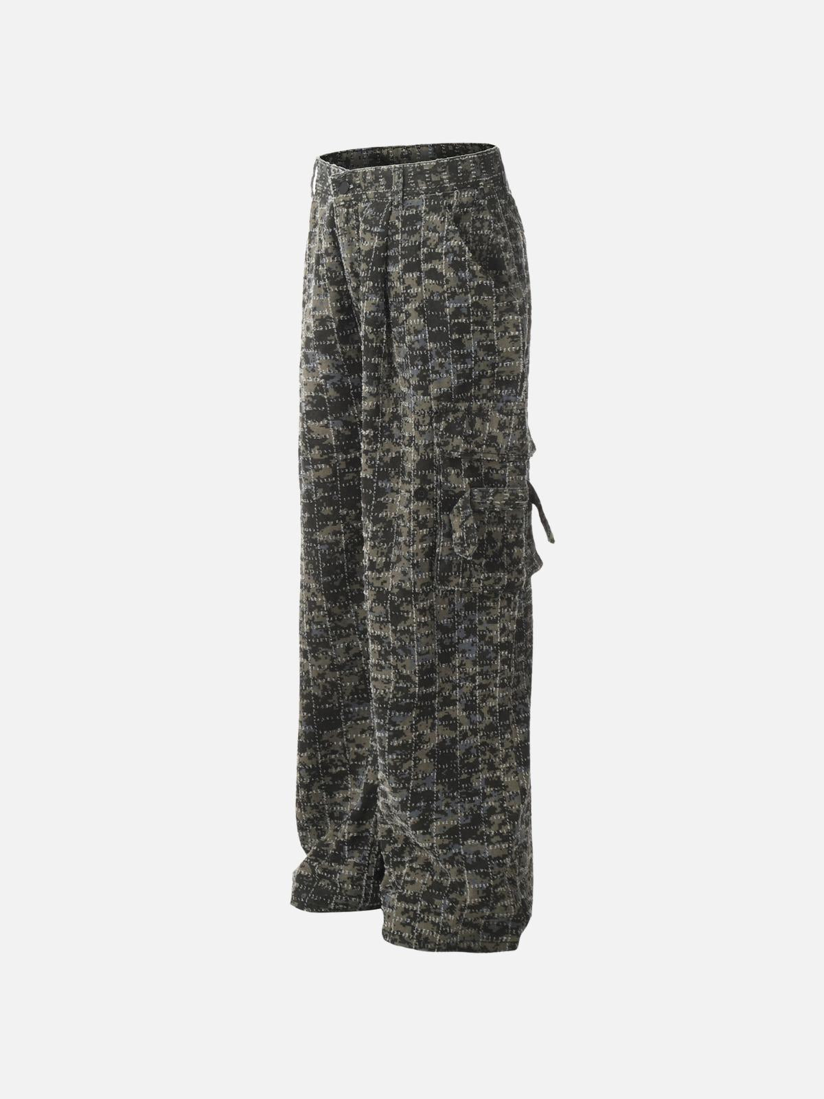 Camouflage Loose Jeans