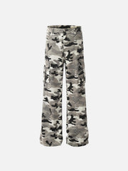 Camouflage Multi Pocket Jeans
