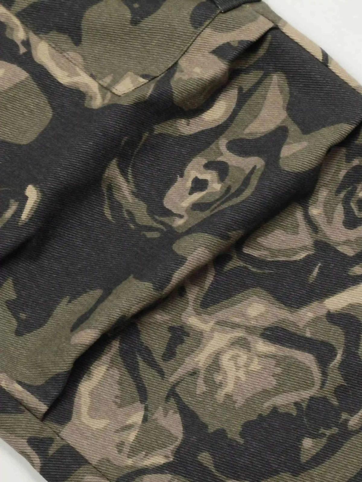 Camouflage Multi-Pocket Work Pants