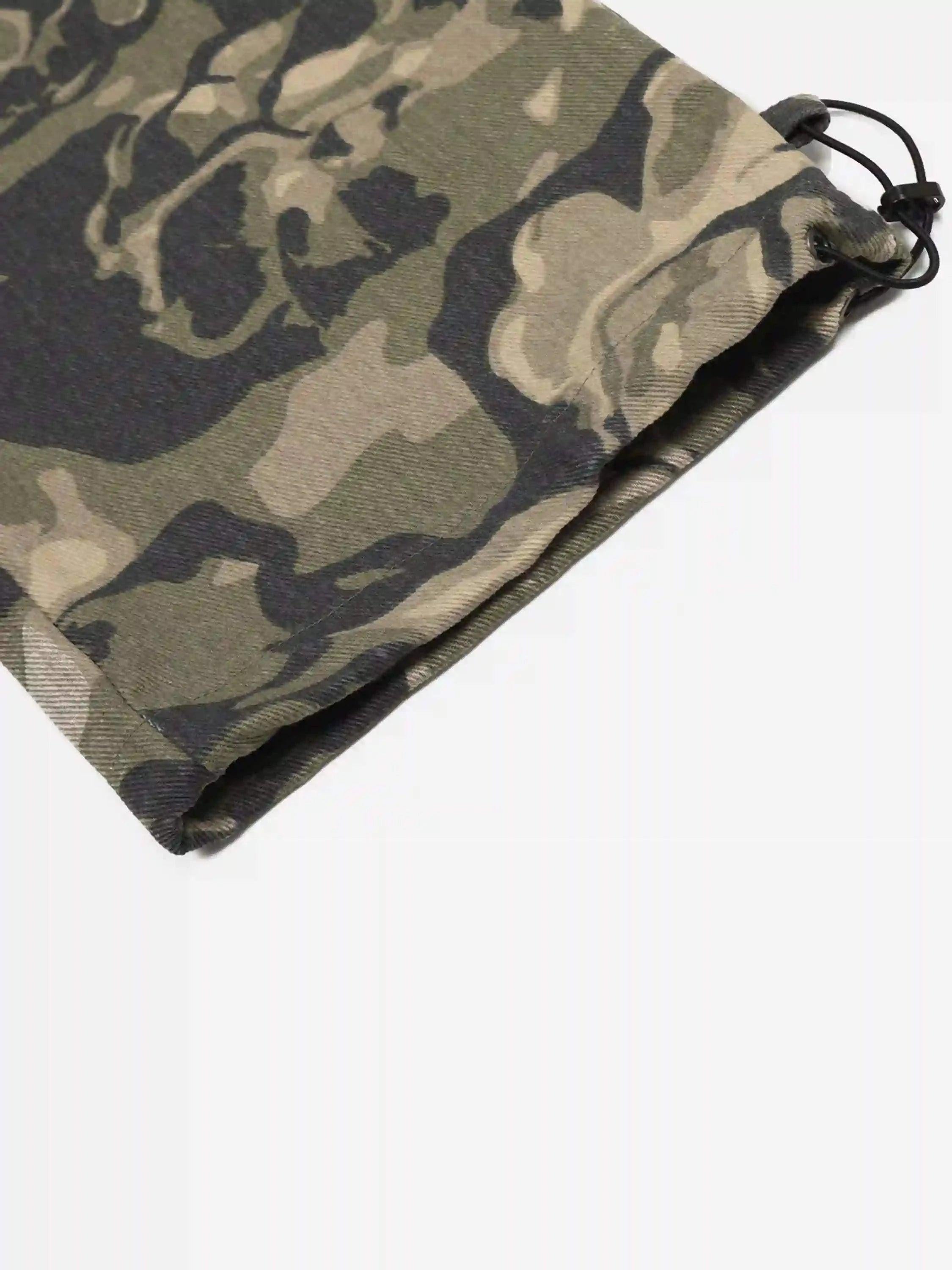 Camouflage Multi-Pocket Work Pants