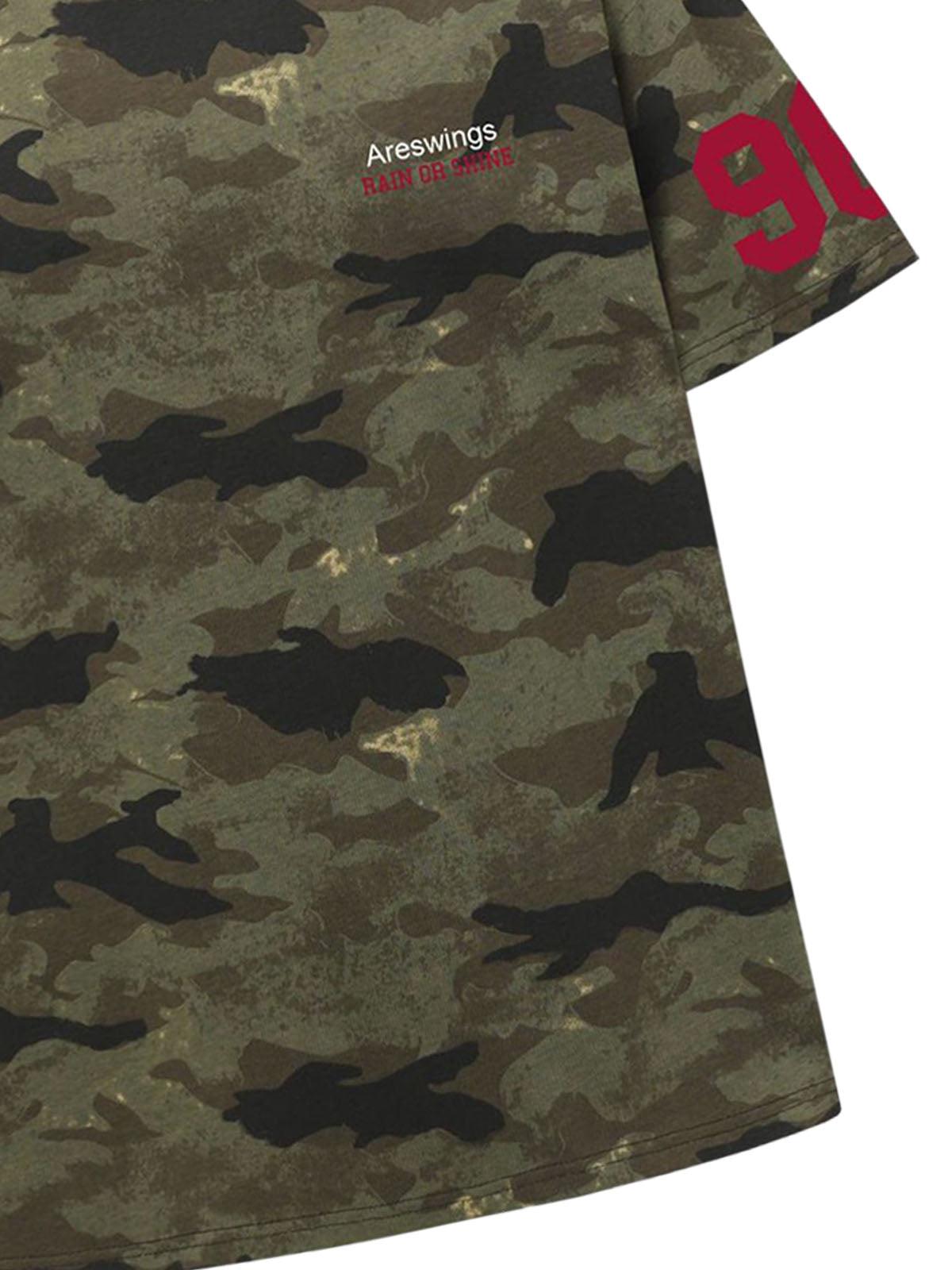 Camouflage NO.96 Print T-Shirt