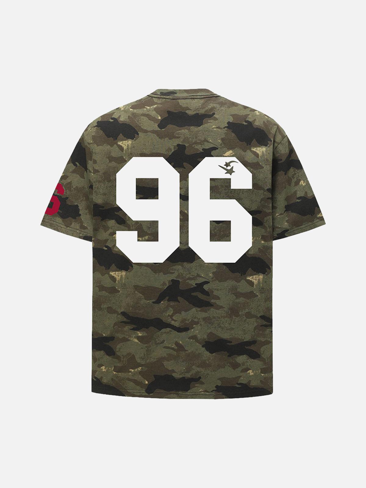 Camouflage NO.96 Print T-Shirt