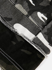 Camouflage Patchwork Shorts