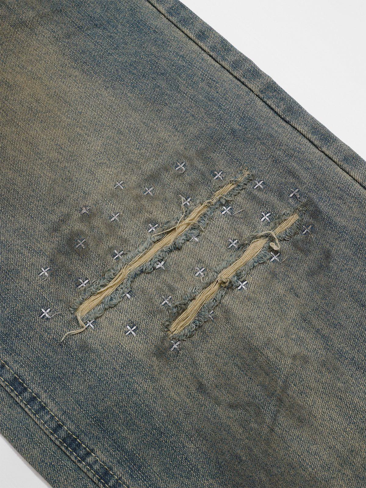 Camouflage Sagging Jeans