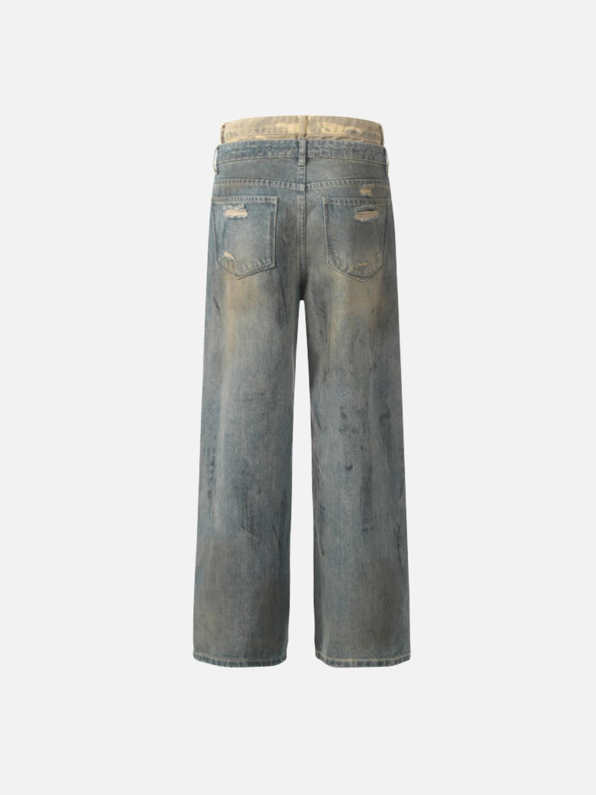 Camouflage Sagging Jeans