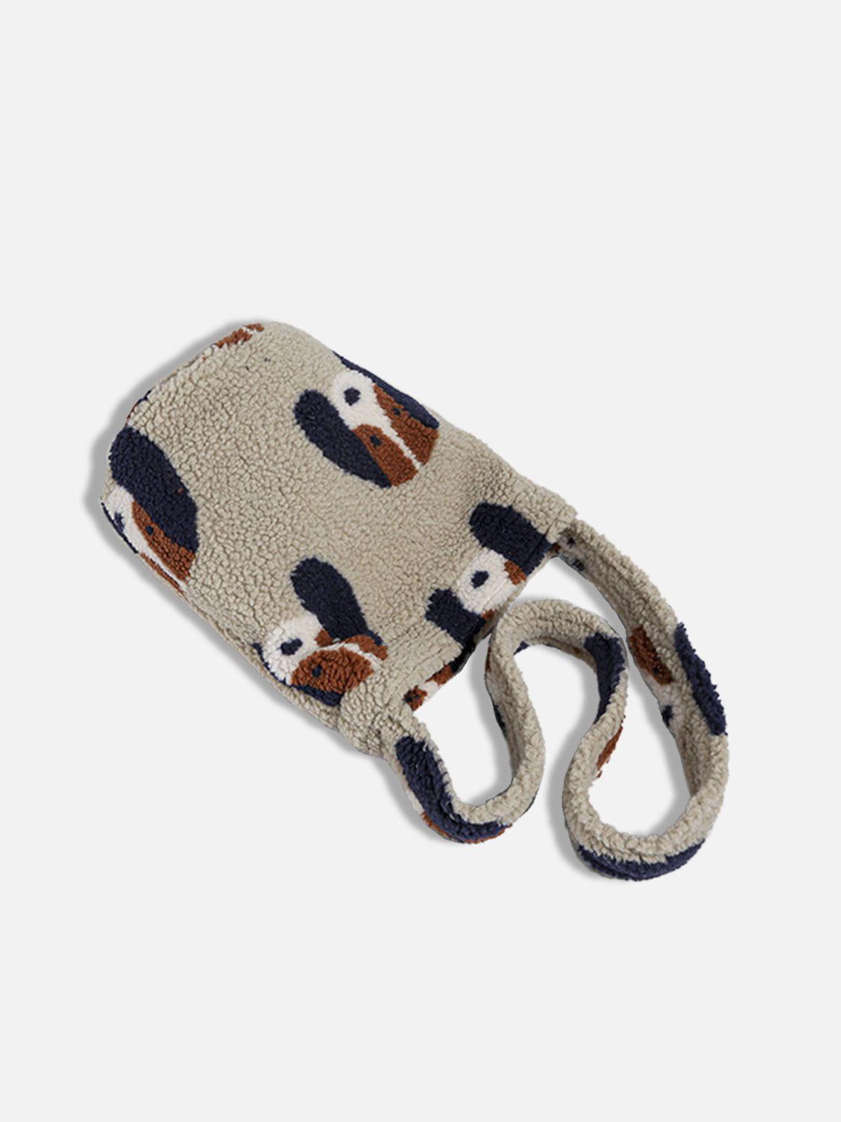 Cartoon Dog Plush Bag
