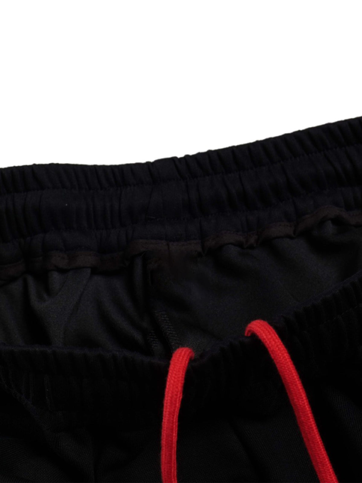Striped Patchwork Star Embroidered Barrel Sweatpants